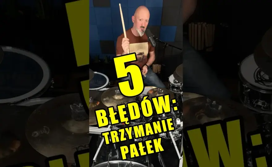 Jak prawidłowo trzymać pałeczki do perkusji i uniknąć błędów technicznych