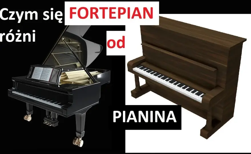 Fortepian a pianino – kluczowe różnice, które musisz znać przed zakupem