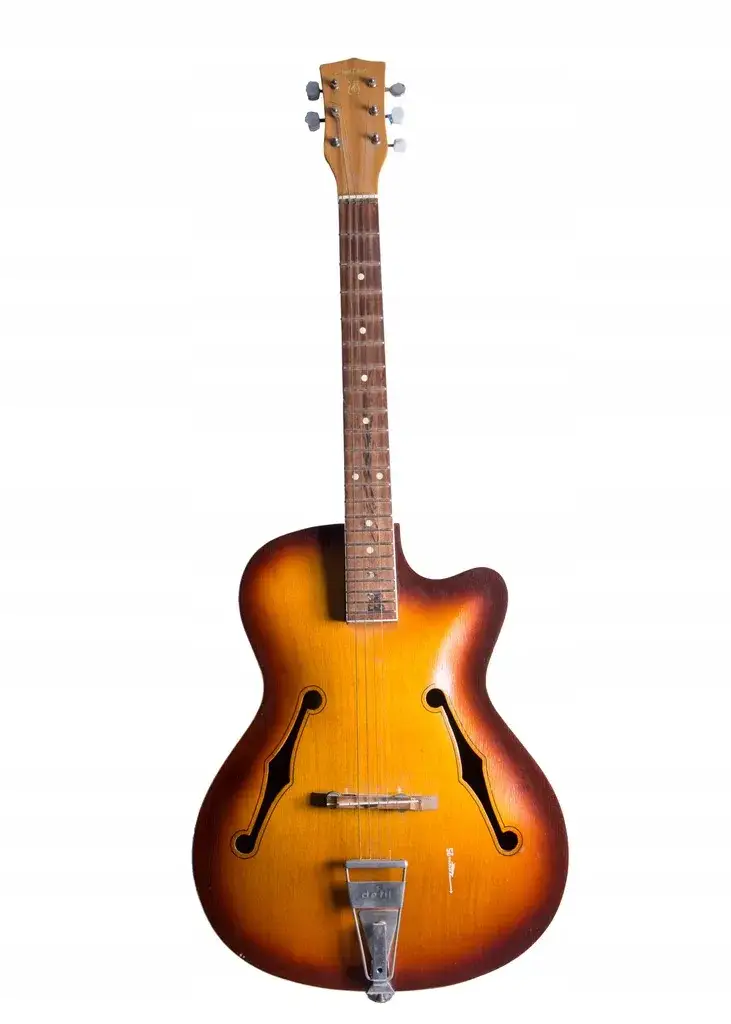 Zdjęcie Gitara jazzowa Defil: legendarny instrument z lat 80. - historia
